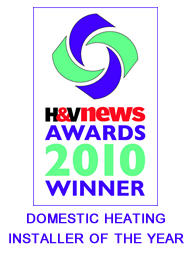 HV News Domestic Heating Installer of the Year Winner
