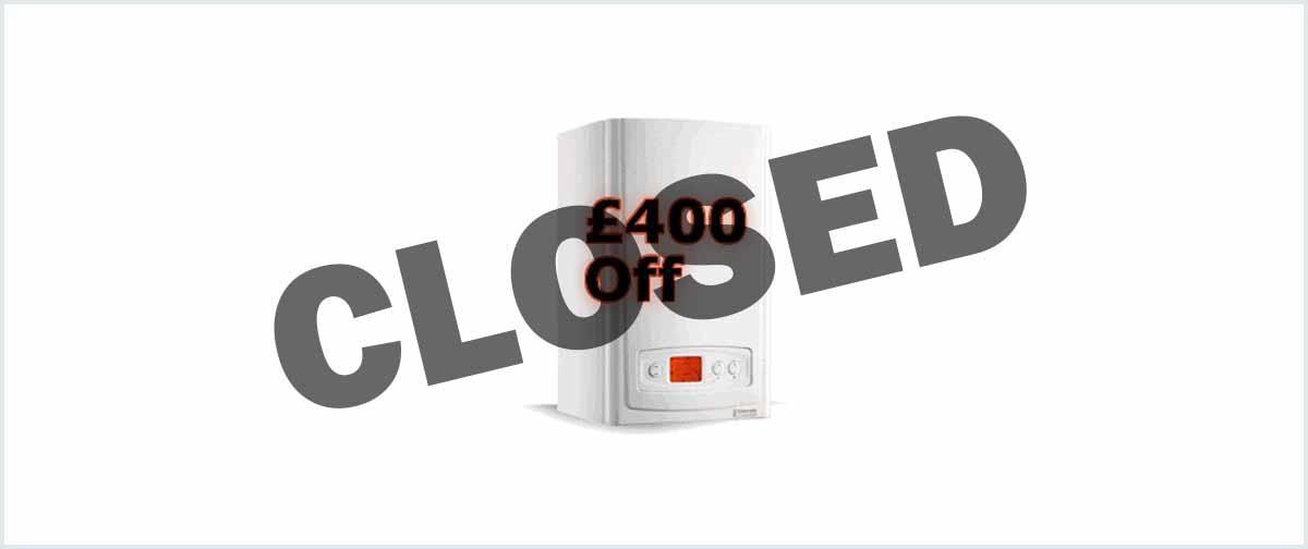 Boiler Scrappage Scheme Closed