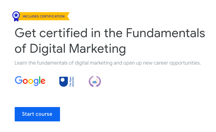 Google Digital Marketing