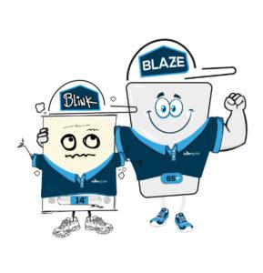 Blink and Blaze