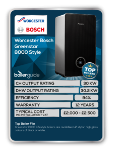 Worcester Bosch Greenstar 8000 Style