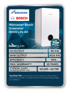 Worcester Bosch Greenstar 8000 Life 40