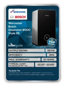 Worcester Bosch Greenstar 8000 Style