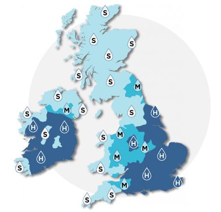 FInd out if your home is in a hard water area