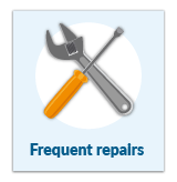 frequent repairs