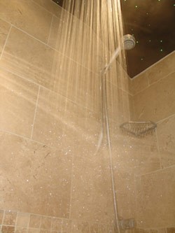 Shower and water jets