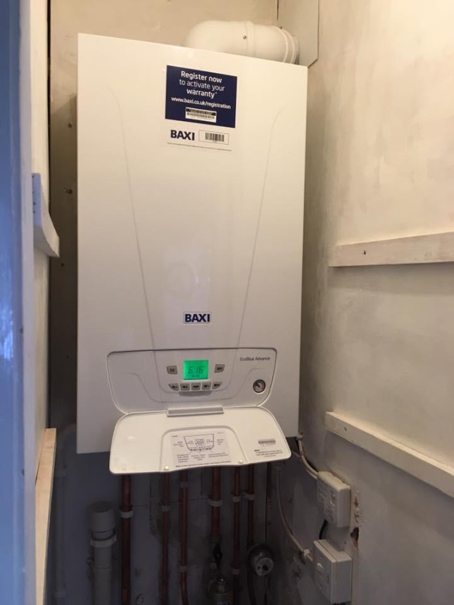 Baxi boiler in Wellington