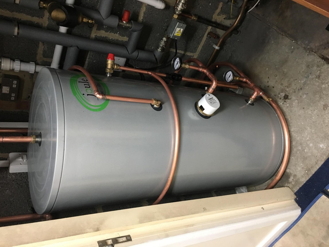 Unvented Water Tank Installation