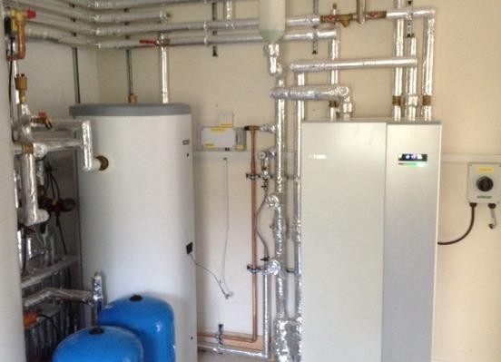 Air Source Heat Pump installation