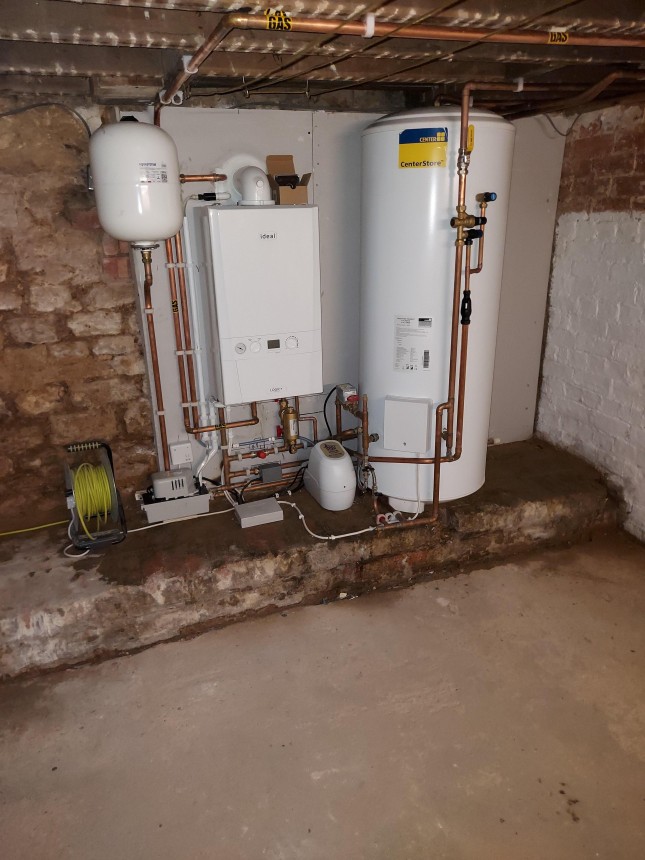 Unvented install with System boiler