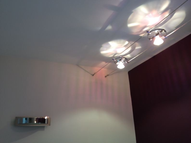 Installation of ceiling lighting