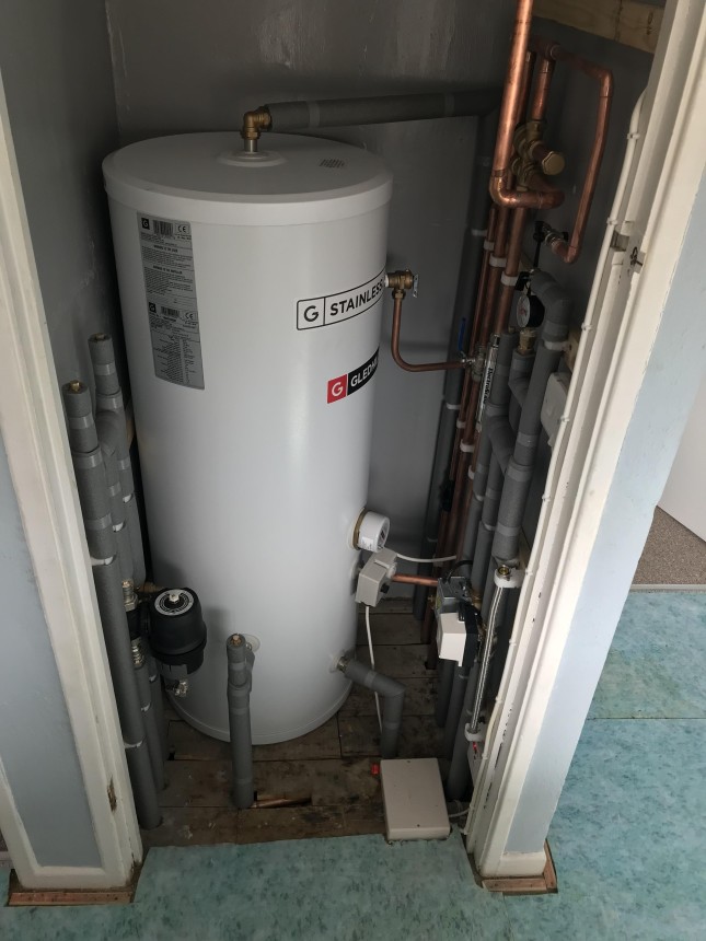 Unvented Cylinder Install 