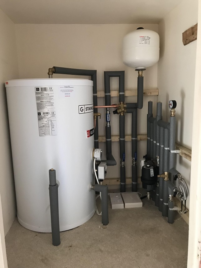 Unvented Cylinder Install