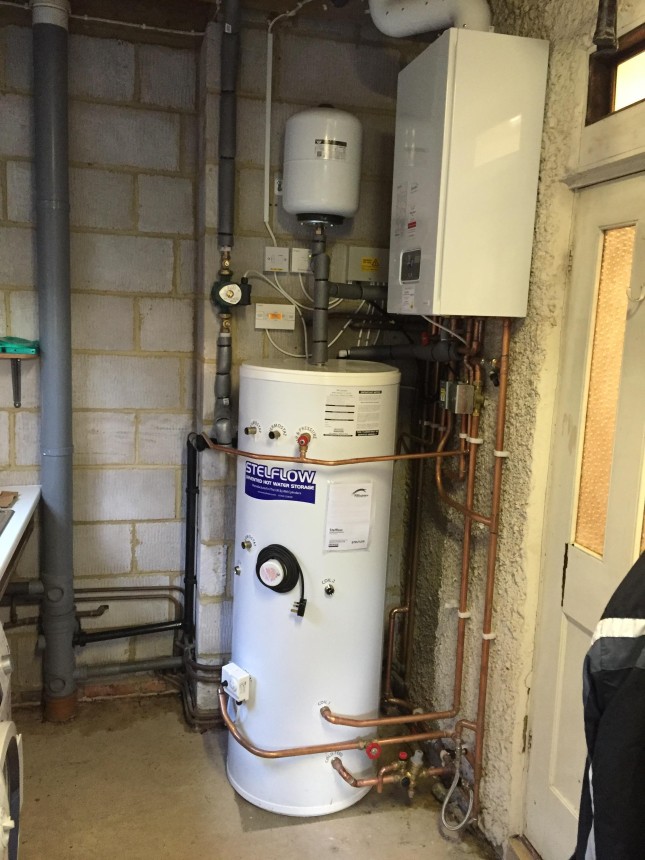 Glow worm energy and new sealed cylinder installed in cranleigh