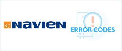 Navien Boiler Error Codes
