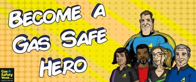 Gas Safety Squad Comic for Kids - Gas Safety Week 2019