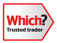 Which? Trusted Trader Which? logo