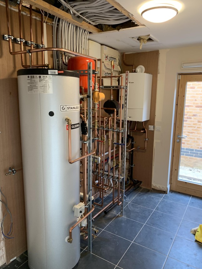 Full central heating system