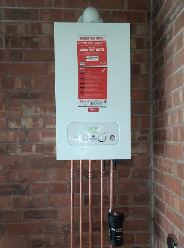 Main Eco Combi supplied and installed