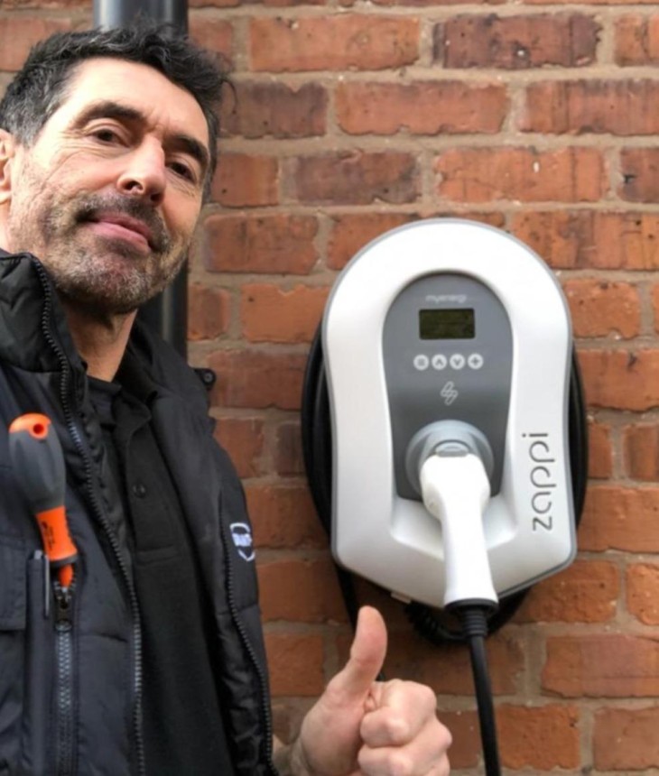 Zappi Electric Vehicle Charger (And Dan)