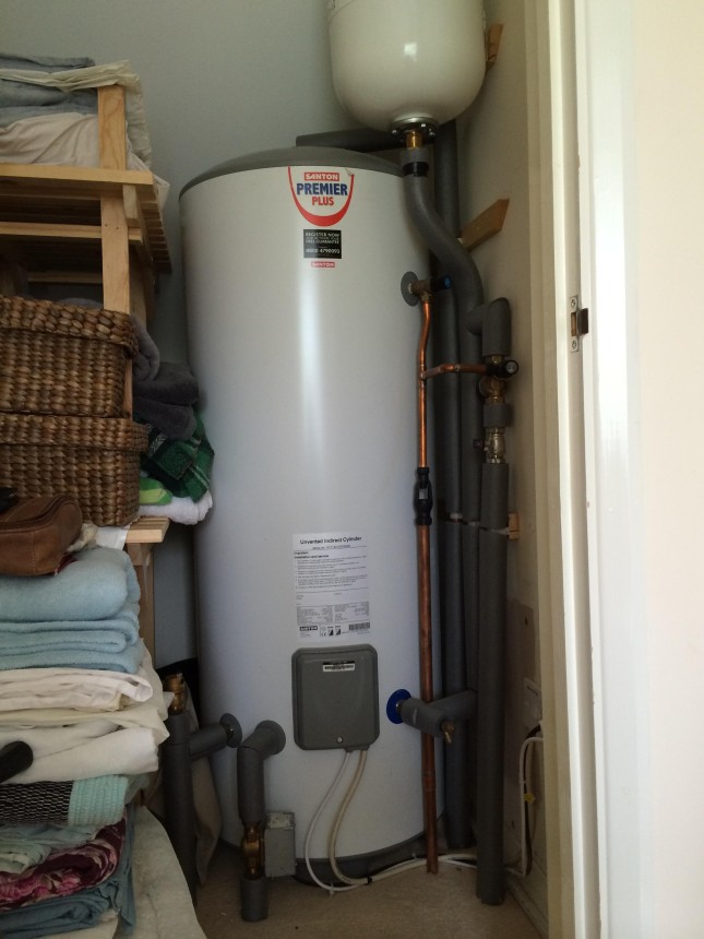 Unvented Hot water cylinder