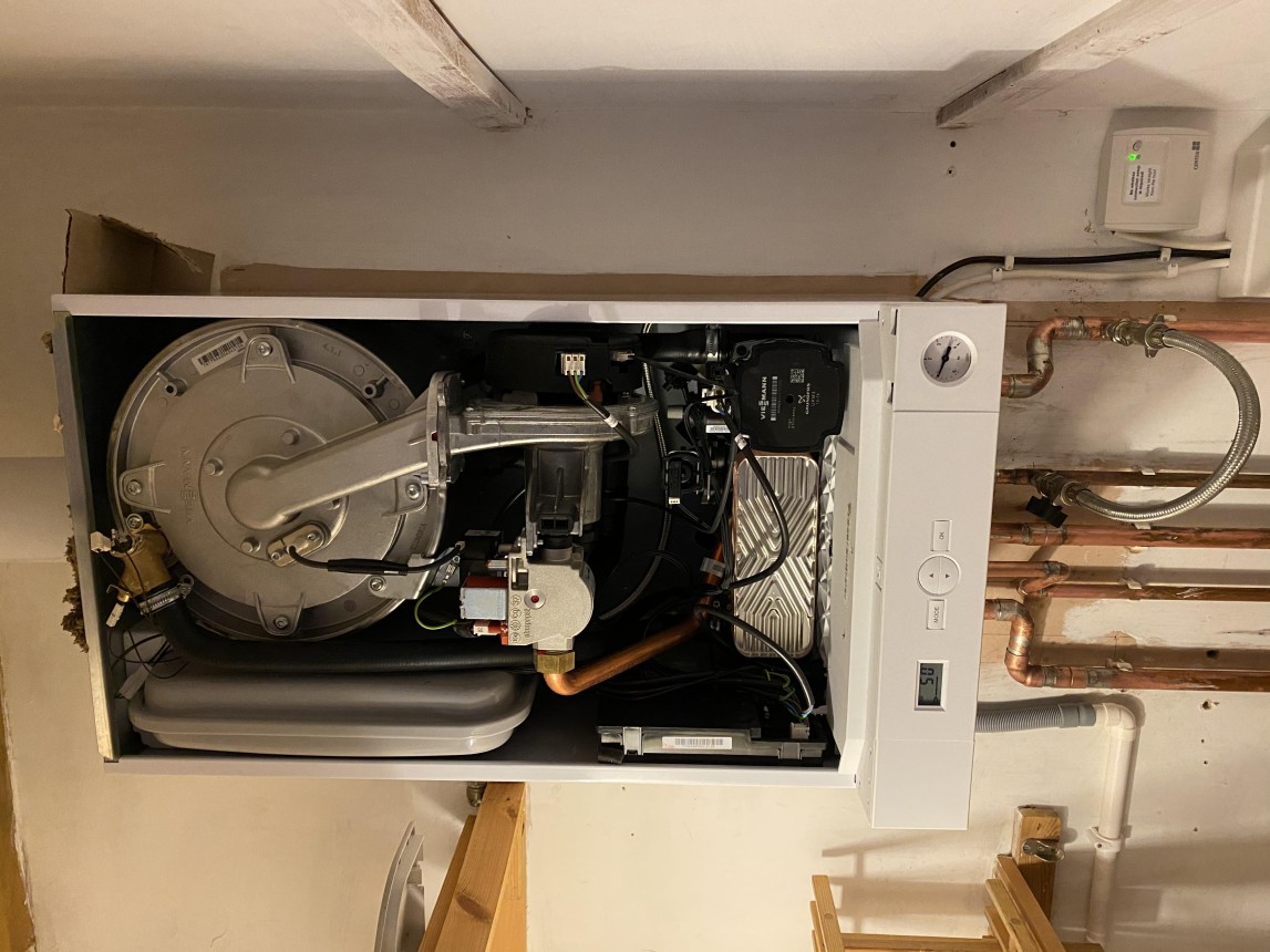 Viessmann boiler install